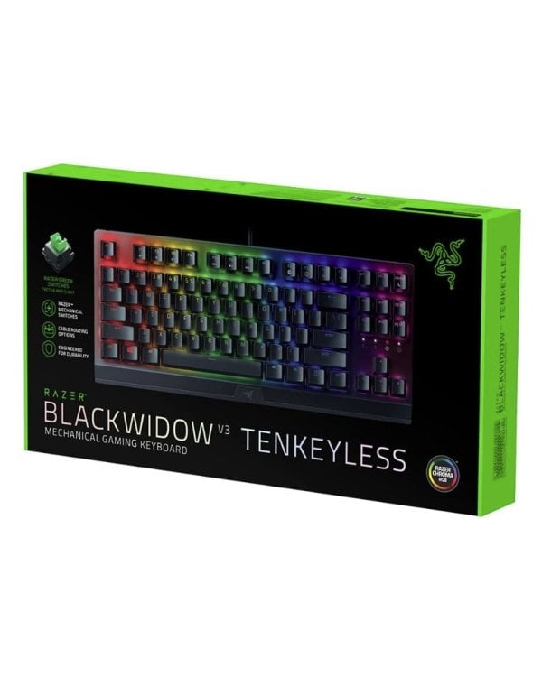 Razer BlackWidow V3 Tenkeyless Yellow Игровая клавиатура QWERTY