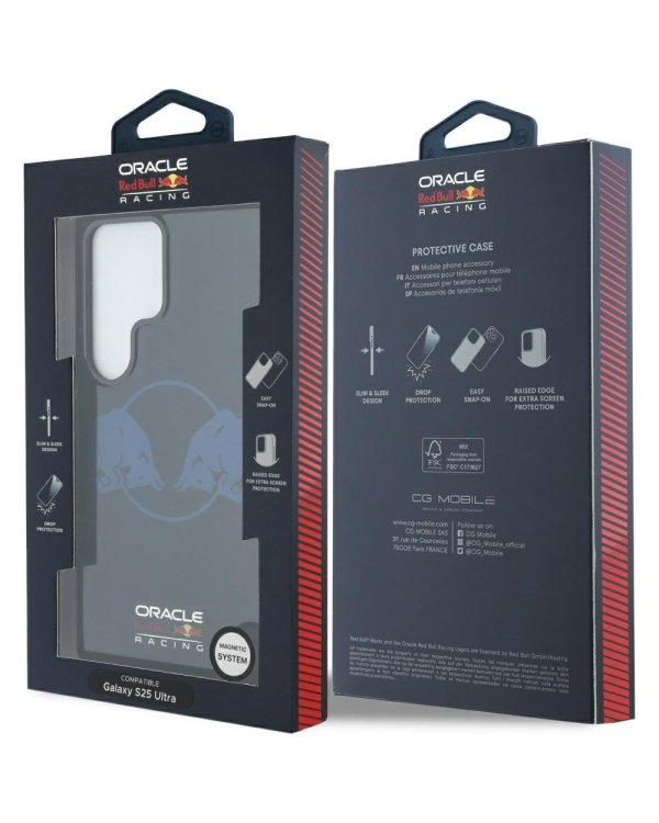 Red Bull Two Bulls Logo MagSafe Чехол для Samsung Galaxy S25 Ultra