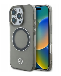 Mercedes Silver Ring MagSafe Защитный Чехол для Apple iPhone 16 Pro Max