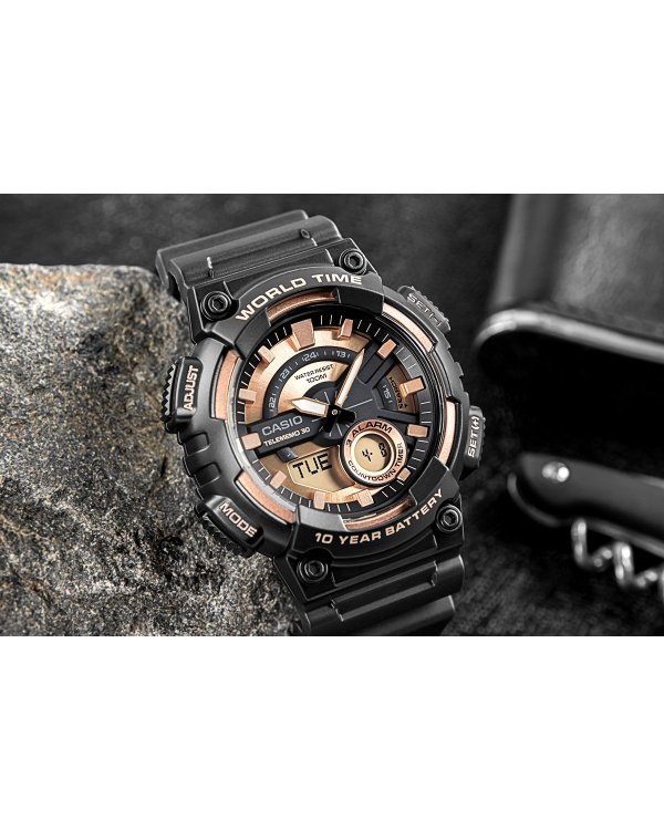 CASIO AEQ-110W-1A3VDF Мужские часы