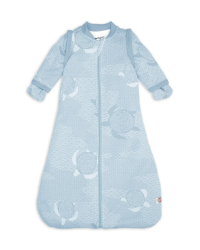 Lodger Hopper Matcha Turtle Спальный мешок со съемными рукавами 50/62 / синий