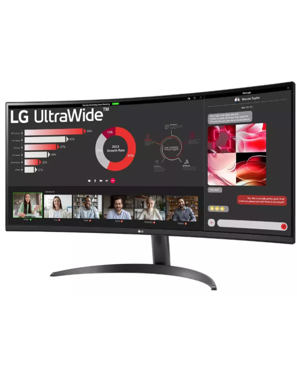 LG 34WR50QK-B 34" Wide Quad HD Монитор 34"