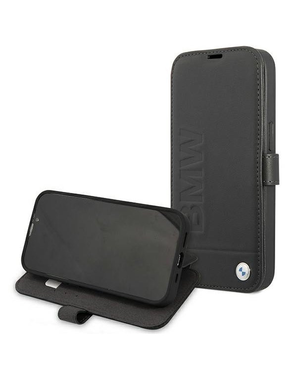 BMW BMFLBKP13SSLLBK Чехол-Книжка для Apple iPhone 13 Mini