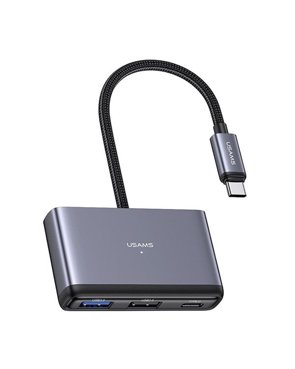 Usams 5in1 USB 2.0 / USB 3.0 / USB-C / TF / SD / USB hub