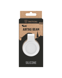 Tactical Airtag Beam Силиконовый чехол для AirTag / белый