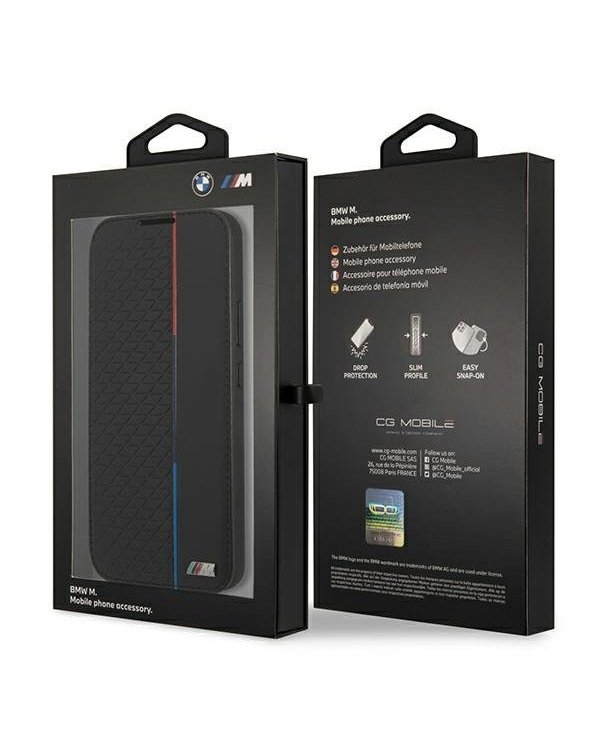 BMW BMBKS22MTRTBK Чехол-Книжка для Samsung Galaxy S22+