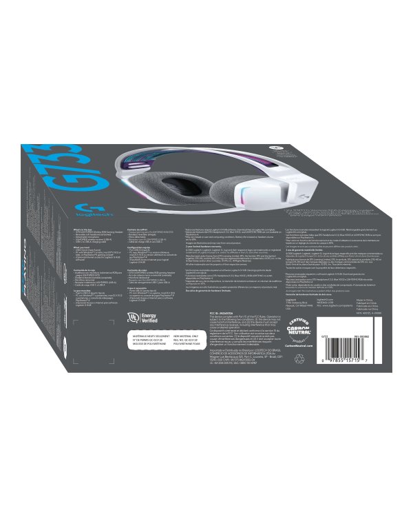 Logitech G G733 LIGHTSPEED Беспроводная Игровая Гарнитура с RGB