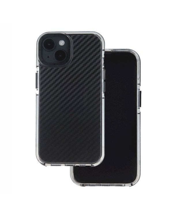 Mocco Acrylic Carbon Back Case Защитный Чехол для Apple iPhone 16e