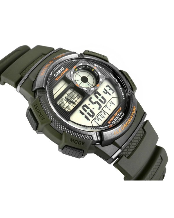 CASIO AE-1000W-3AVDF Мужские часы