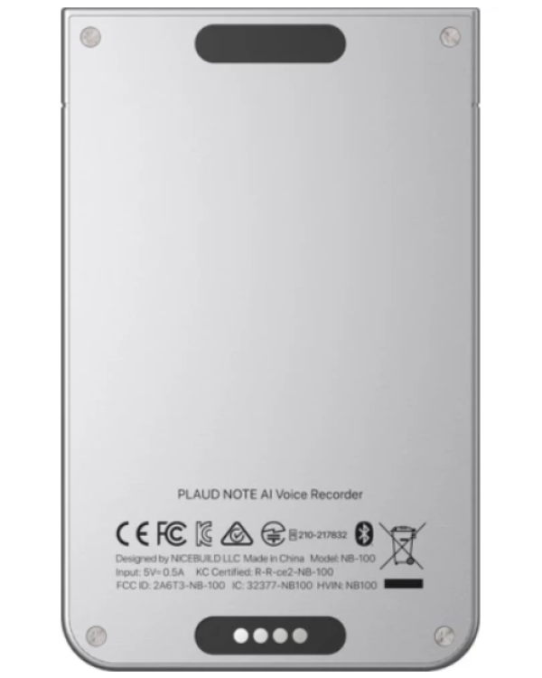 Plaud.AI Note Диктофон 64GB
