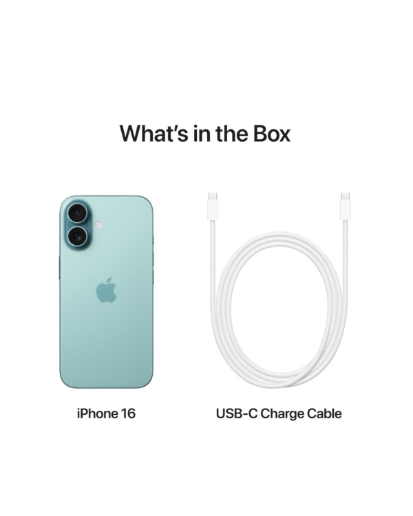 Apple iPhone 16 Смартфон 128GB Teal