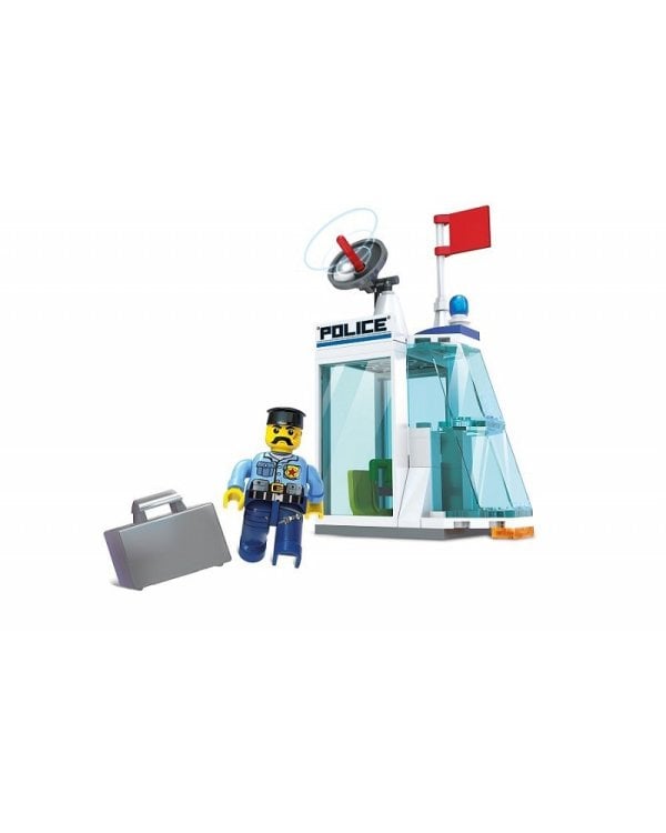 Blocki MyPolice полицейский участок / KB0652 / Конструктор из 57 деталей / Возраст 6+