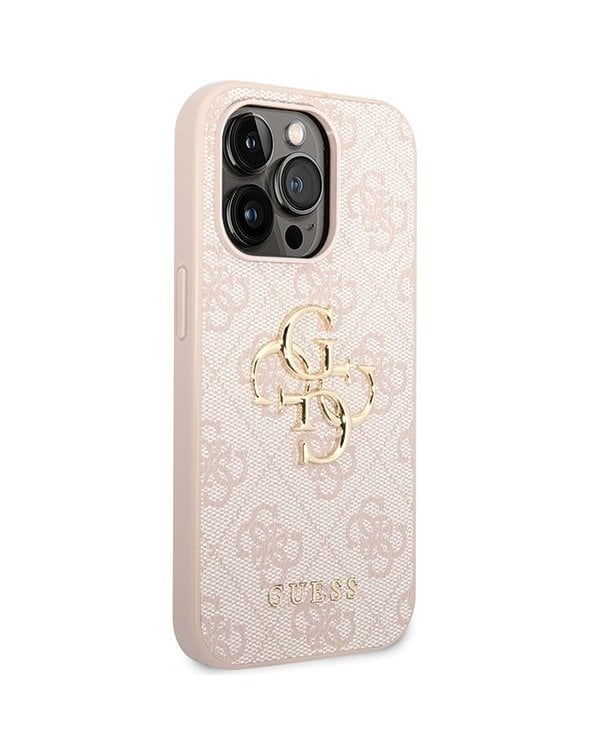 Guess 4G Big Metal Logo Back Case Защитный Чехол для Apple iPhone 15 Pro Max