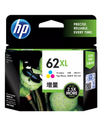 HP 62XL High Yield Tri-color Original Чернильныe картриджи