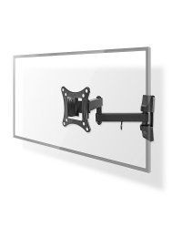 Nedis TVWM1510BK TV настенный поворотный кронштейн для телевизоров до LED / LCD / PLASMA TV 13-27 / 15kg