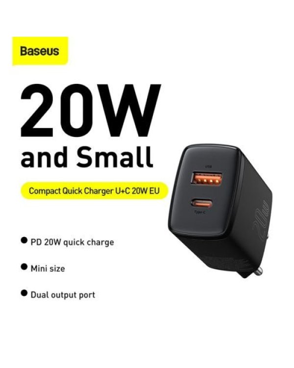 Baseus CCXJ-B01 3арядное устройство USB-C 20W