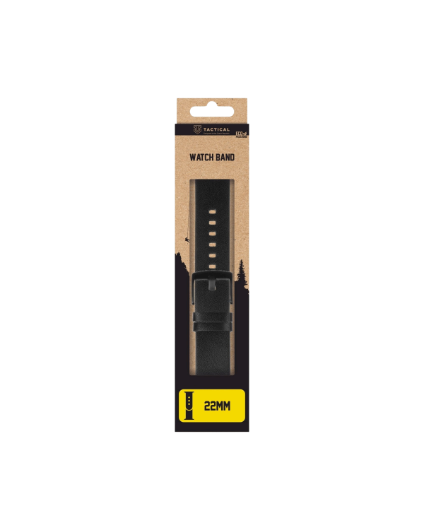 Tactical 307 Leather Band Ремешок для часов 22mm / чёрный