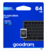 Goodram 64GB UPI2 USB 2.0 Флеш Память