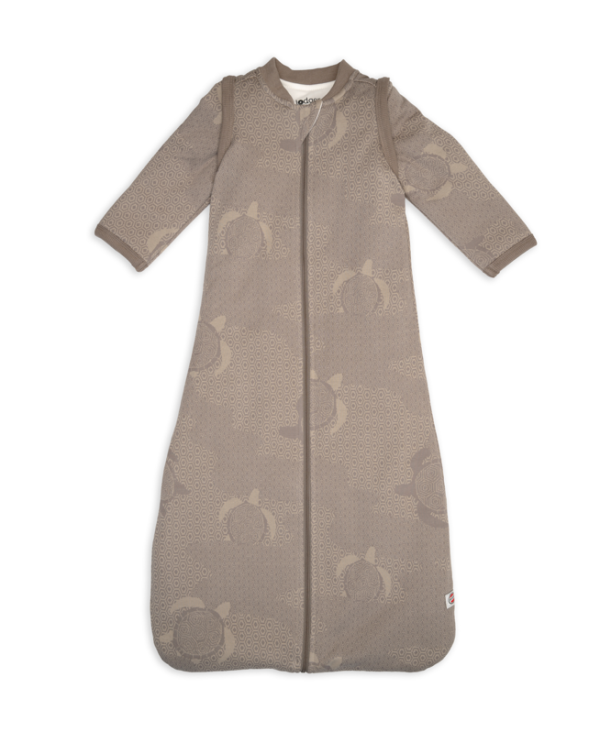 Lodger Hopper Matcha Turtle Спальный мешок со съемными рукавами 50/62 / коричневый