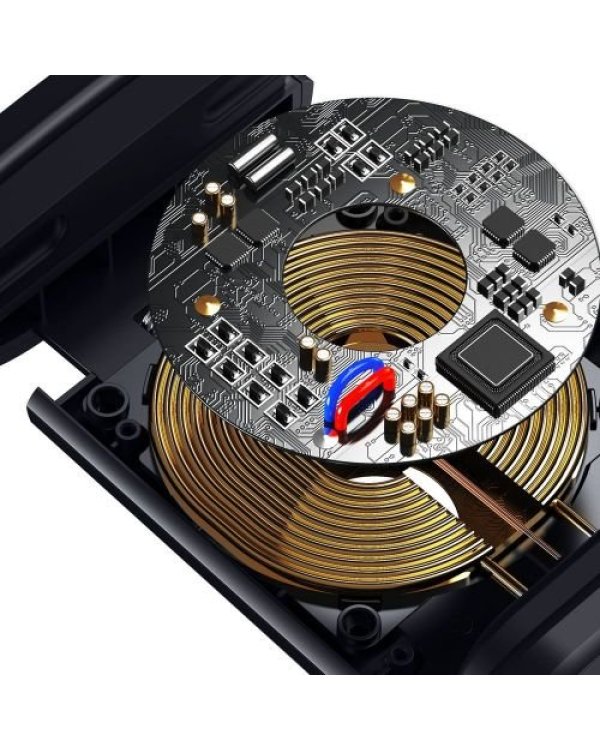 Baseus Авто держатель + Беспроводная Зарядка для Заднего Сиденья 15W