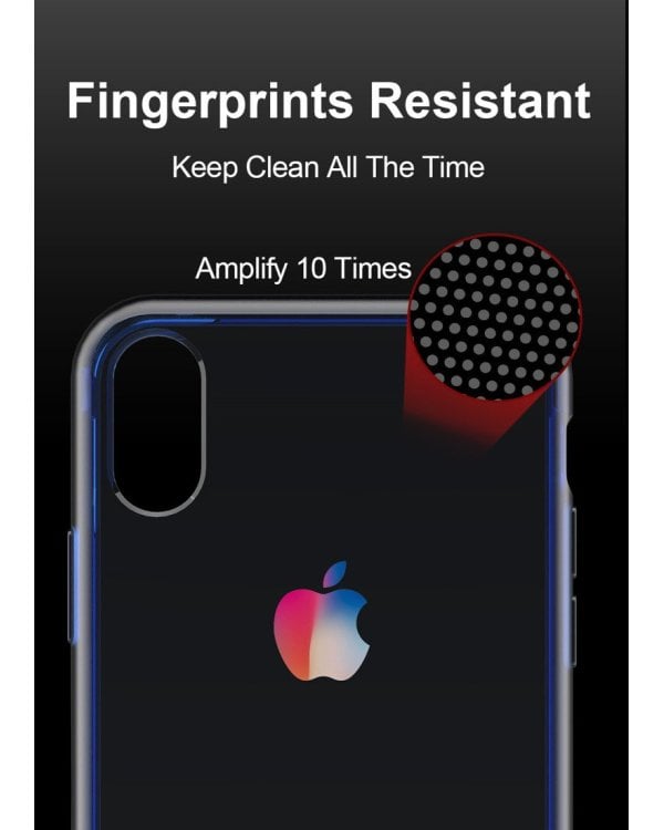 Dux Ducis Light Case Premium Прочный Силиконовый чехол для Apple iPhone 7 / 8 Прозрачно- Синий