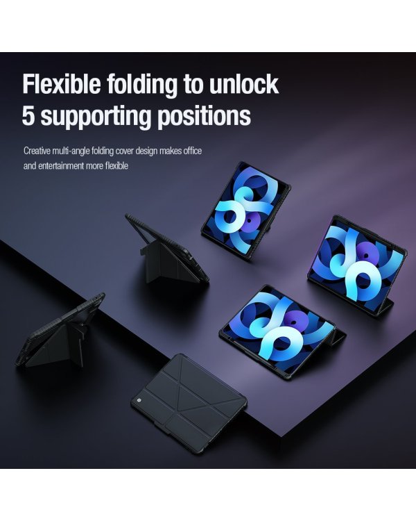 Nillkin Bumper PRO Protective Stand Case Multi-angle Чехол для планшета Apple iPad Pro 12.9 2020/2021/2022/ Air 13 2024/2025