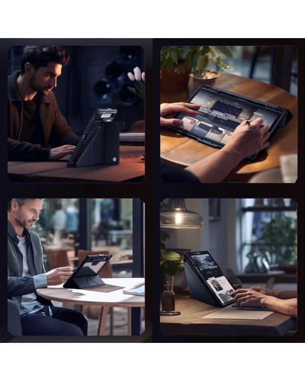 Nillkin Bumper PRO Protective Stand Case Multi-angle Чехол для планшета Apple iPad Pro 12.9 2020/2021/2022/ Air 13 2024/2025