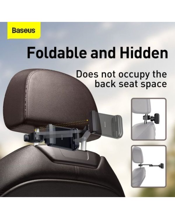 Baseus Авто держатель + Беспроводная Зарядка для Заднего Сиденья 15W