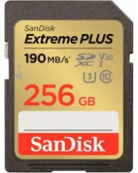 SanDisk Extreme PLUS Карта памяти SDXC / 256 ГБ