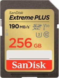 SanDisk Extreme PLUS Карта памяти SDXC / 256 ГБ