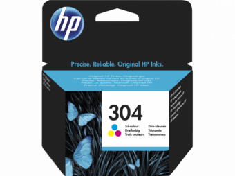HP 304 Tri-Color Струйный Картридж