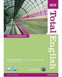 New Total English. Pre-intermediate Students' Book with Active Book and MyLab Pack (+ CD-ROM)