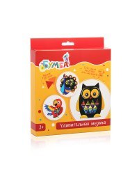 Удивительная мозаика с фольгированными наклейками. Птички