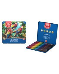 Цветные карандаши шестигранные ArtBerry "Premium", 24 цвета