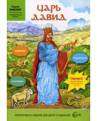 Царь Давид. Задания, лабиринты, наклейки. Интерактивное издание для детей и родителей. 6+