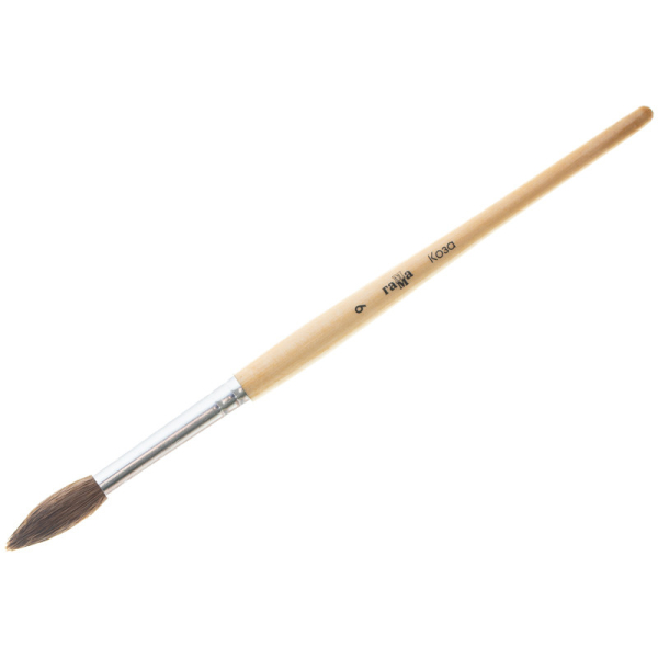 Кисть "Коза", круглая, №09