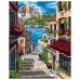 Набор для рисования по номерам на холсте "Европейский переулок", 50х40 см