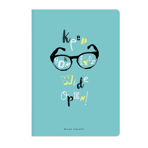 Тетрадь "Keep your eyes wide open", А5, 40 листов, клетка