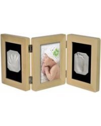 Набор для изготовления слепков "Рамочка Лайт" тройная складная настольная. Липа (RM4N)