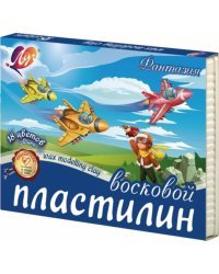 Пластилин восковой Фантазия, 18 цветов, со стеком