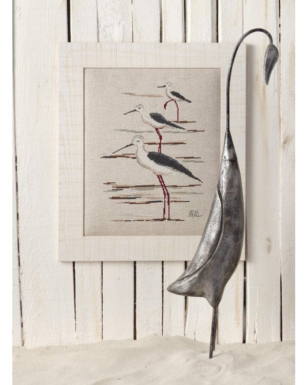 Французская вышивка крестом. Загадочный океан Изабель Вотье. 20 крупных схем