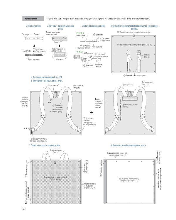 Японские рюкзаки.Шьем легко и быстро.25 моделей от японских дизайнеров