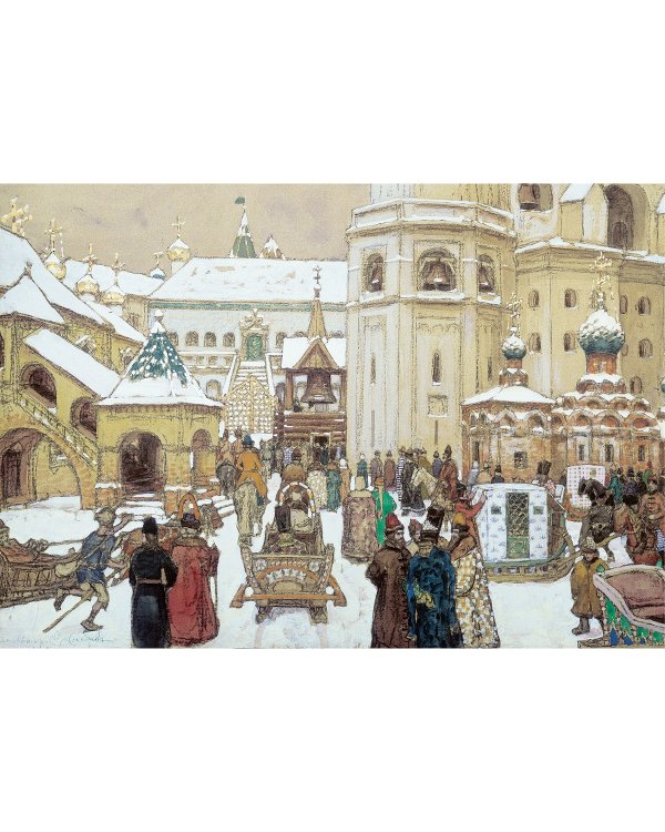 Аполлинарий Васнецов.Старая Москва