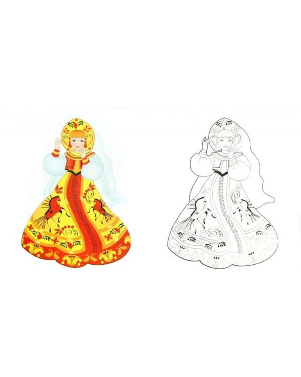 Мезенская роспись