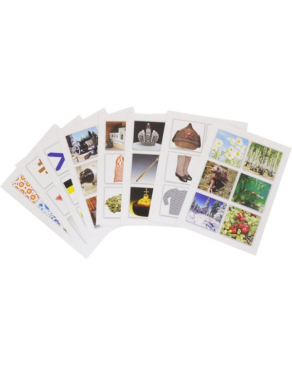 Негосударственные символы России (12 картинок, А5)