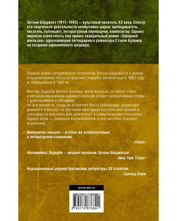 Мистер Эндерби. Взгляд изнутри