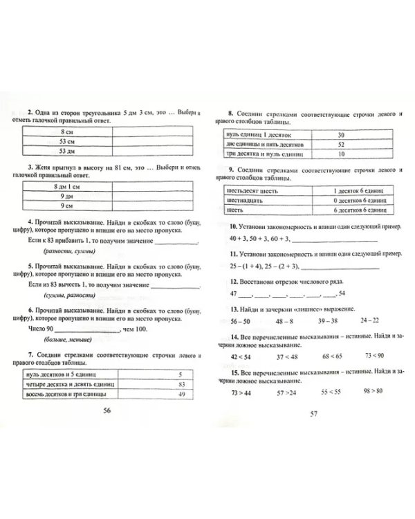 Математика. 2 касс.Интерактичные контрольные тренировочные работы. Дидактическое пособие (+CD) ФГОС (+ CD-ROM)
