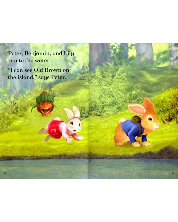 Peter Rabbit: Goes to the Island - Ladybird Readers: Level 1 + downloadable audio
