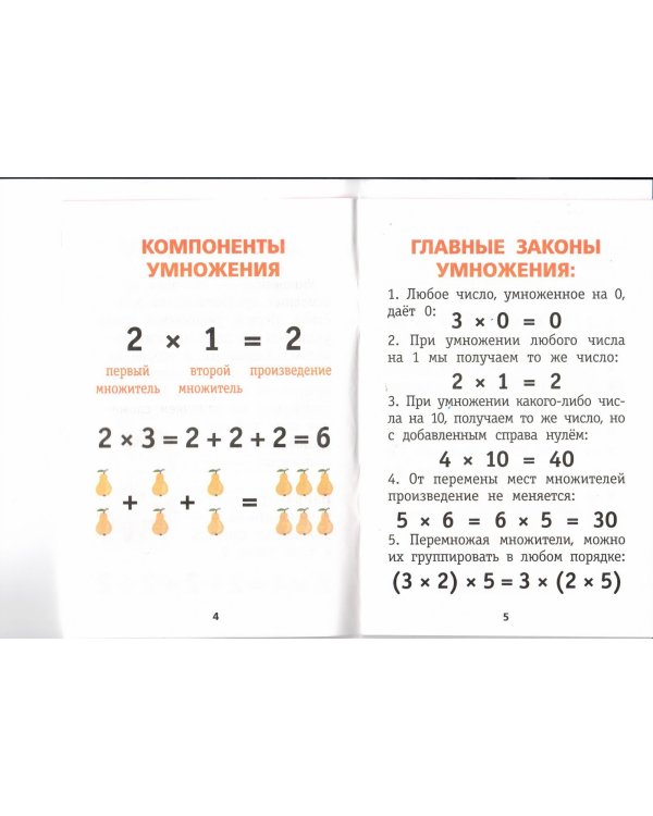 Учим таблицу умножения