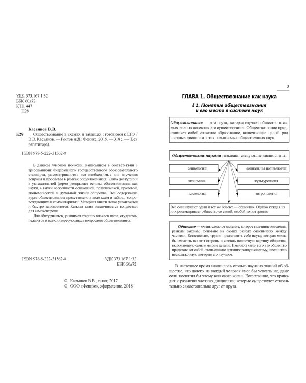 Обществознание в схемах и таблицах. Готовимся к ЕГЭ